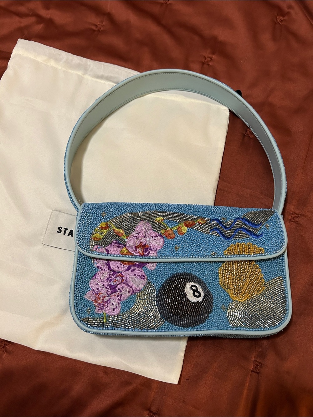 STAUD Tommy Bag x Zodiac Edition (Aquarius) - Picture 1 of 5